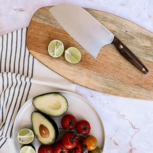 Miniatura 4 de Lamson Cuchillo chino Santoku grande vintage de 8 pulgadas