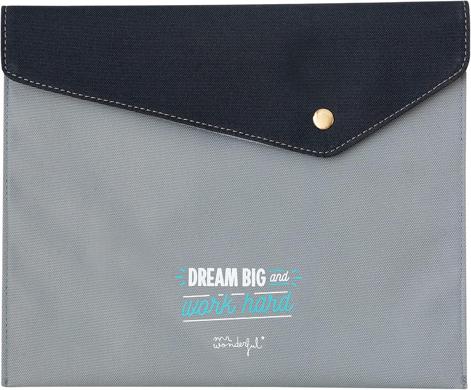 Mr. Wonderful Diary Cover - Dream Big 1 Mr. Wonderful Cover for diary - Dream big and work hard