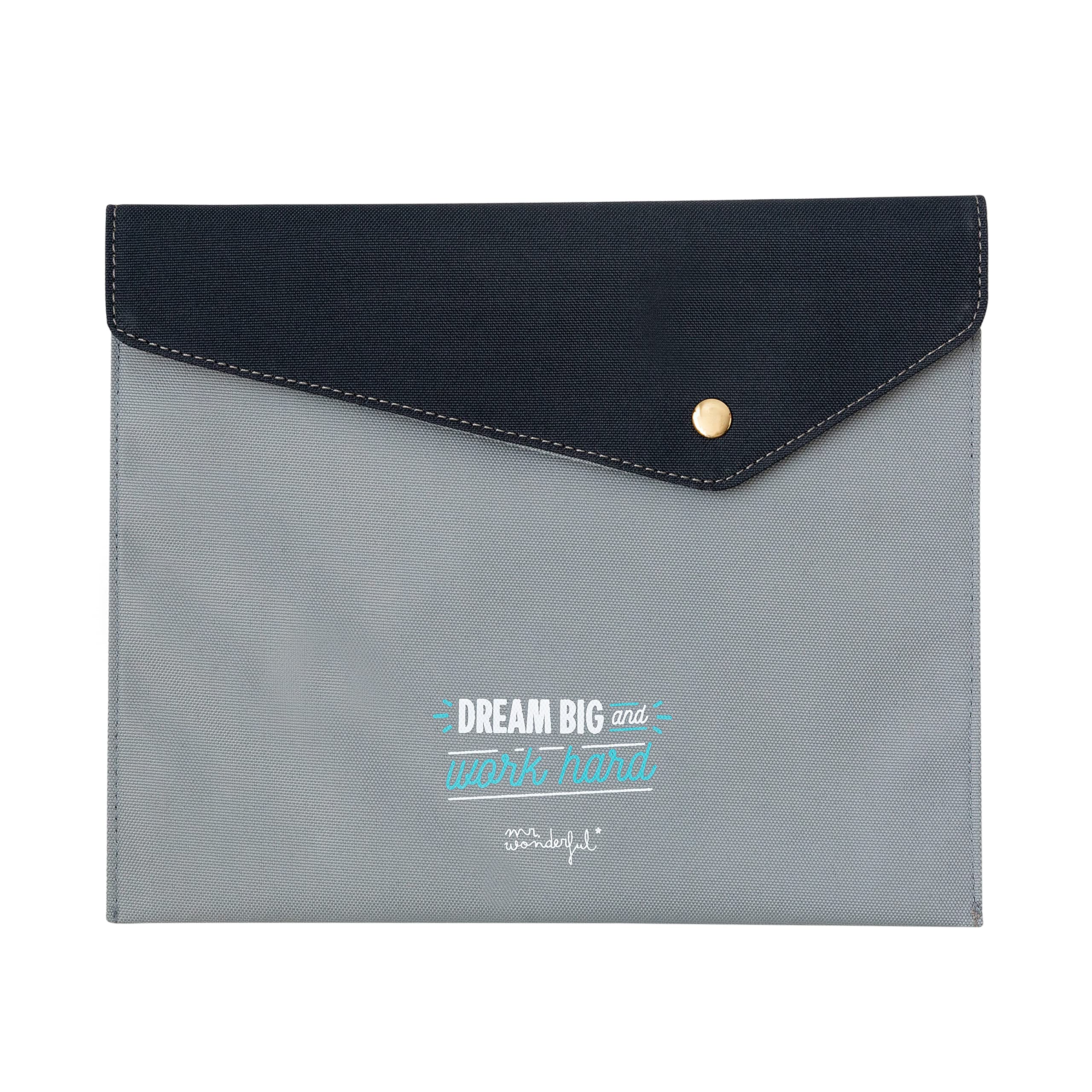 Cover for diary - Dream big and work hard