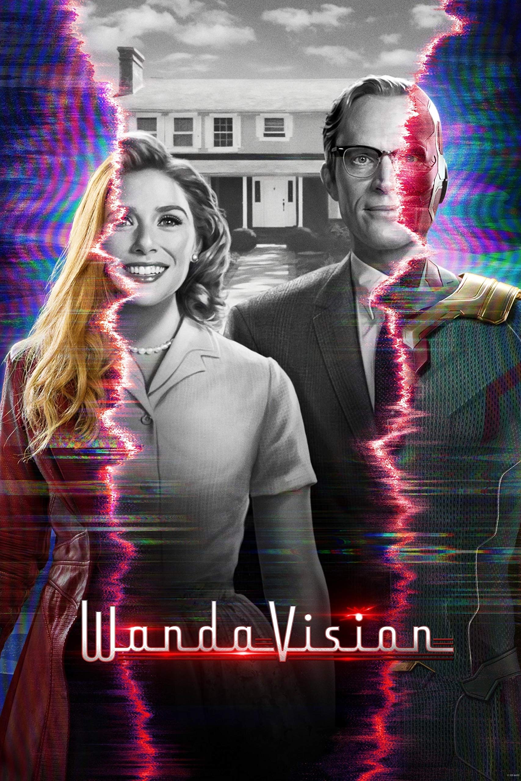 Craftylittlepenguin Wandavision Poster 2021 Print Unframed A3 A2 A4 Maxi Art Wall Art Home Decor Movies Cinema Disney- 1897 (Maxi - 61cm x 91cm)