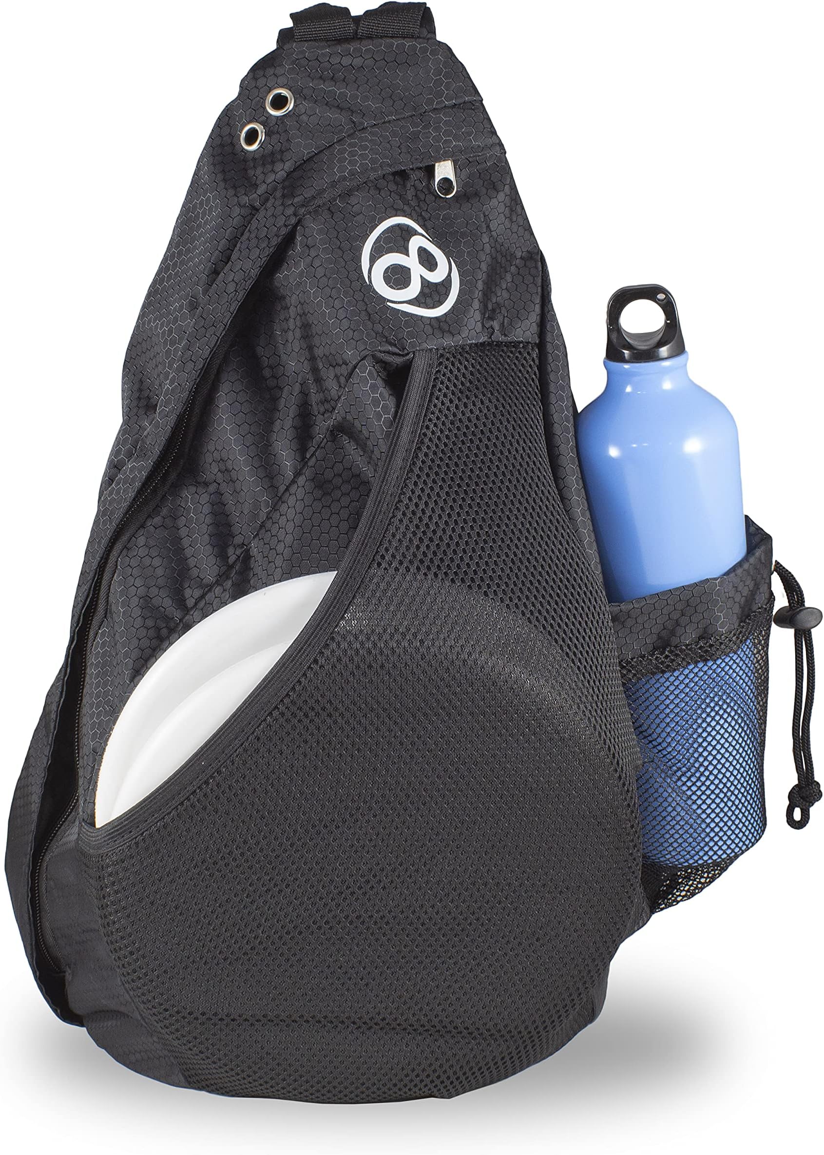Infinite Discs Slinger Bag (Black)