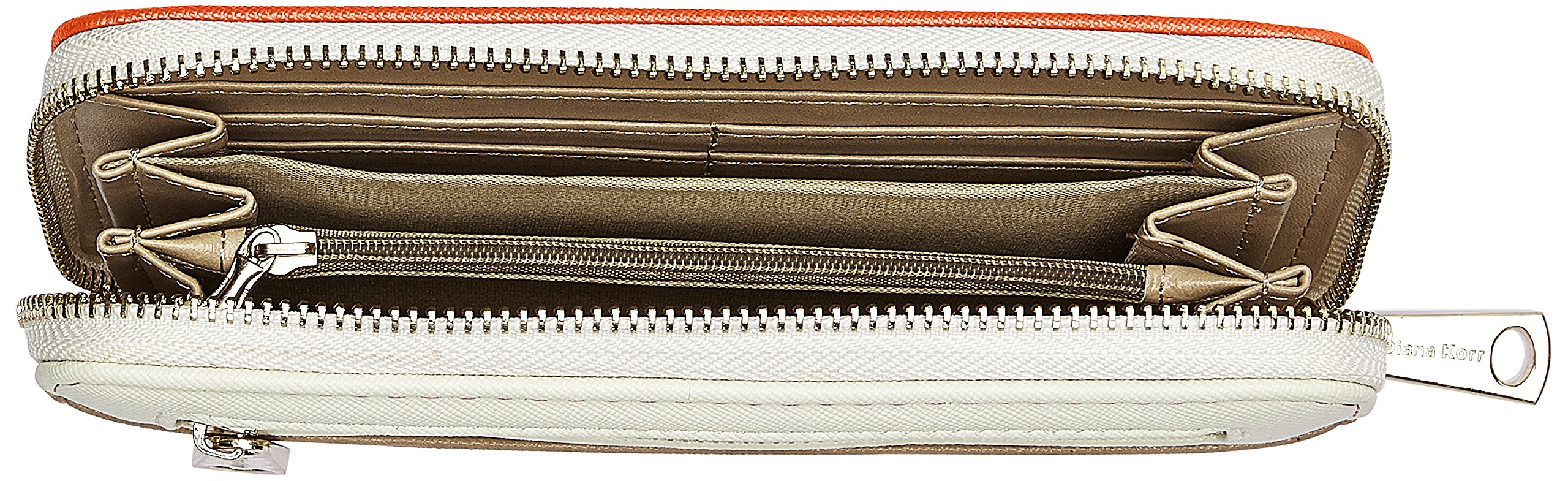 Diana Korr Orange Leather Womens Wallet Dkw17ora Desertcart