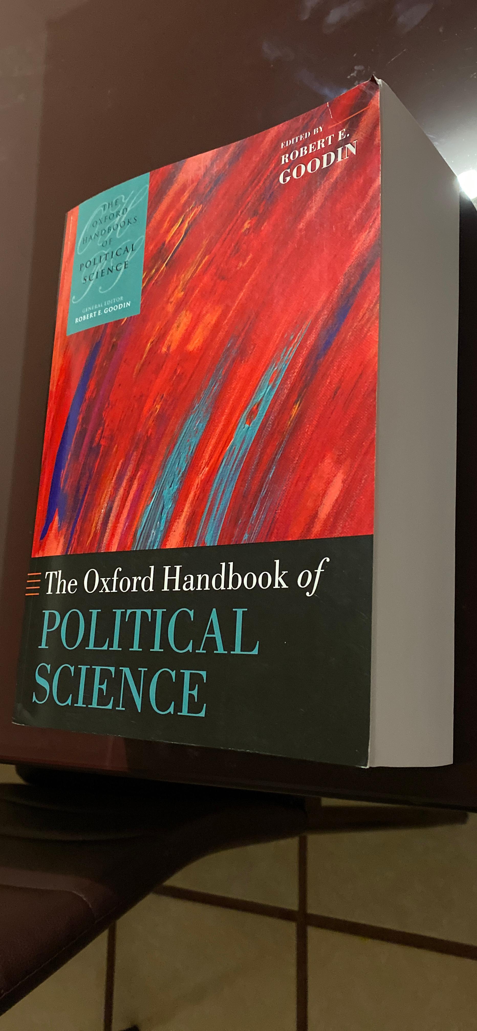 The Oxford Handbook of Political Science - Goodin | 9780199604456 ...
