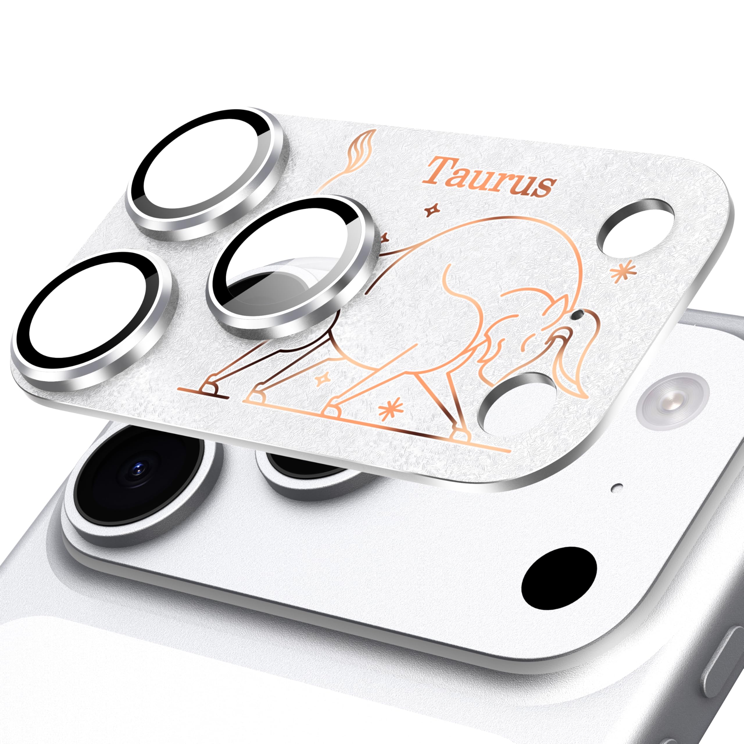 SY SHANGYAN Tierkreis Kamera Schutzfolie für iPhone