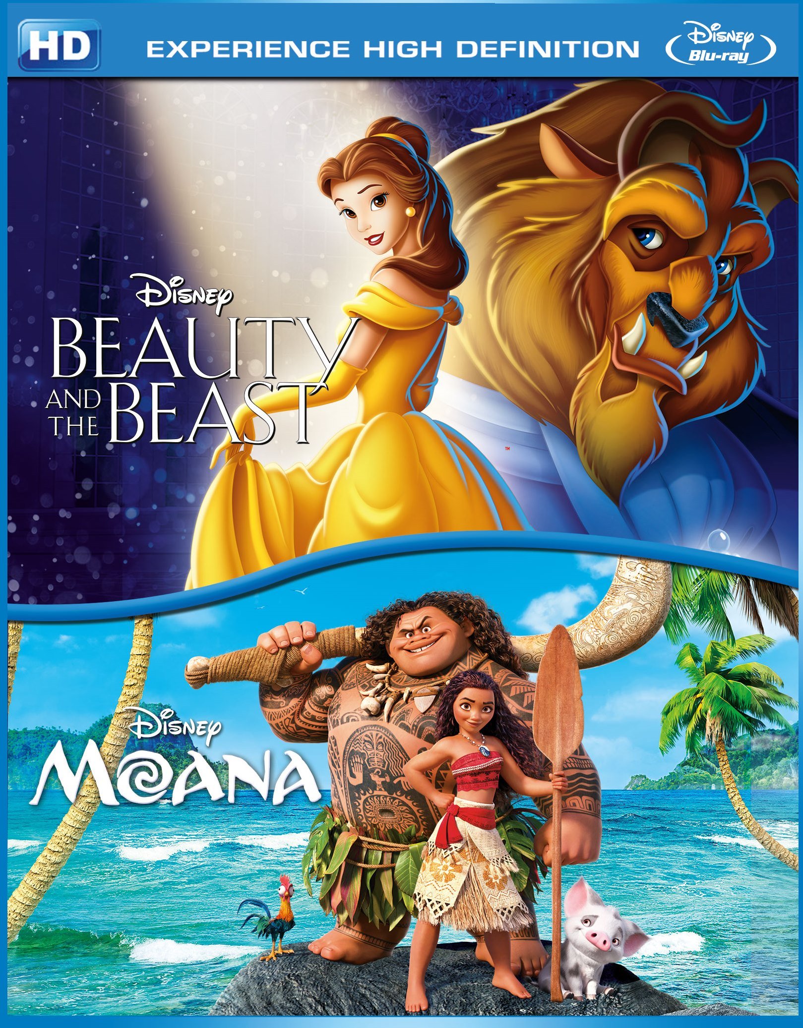 Moana & Beauty and the Beast