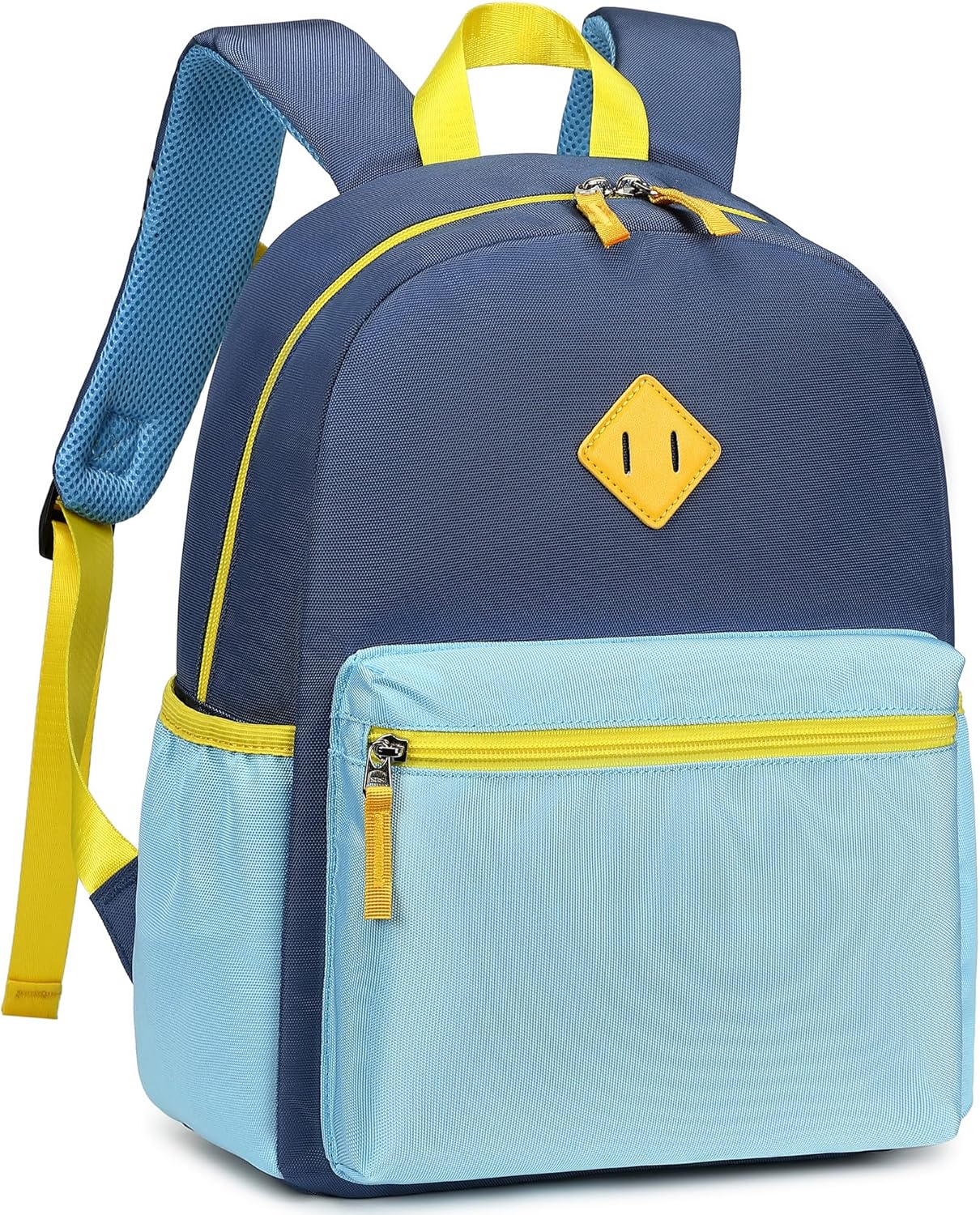 abshoo Kindergarten Backpack for Boys Preschool Backpacks School Bookbag for Kids 4-8(Navy and Light Blue)