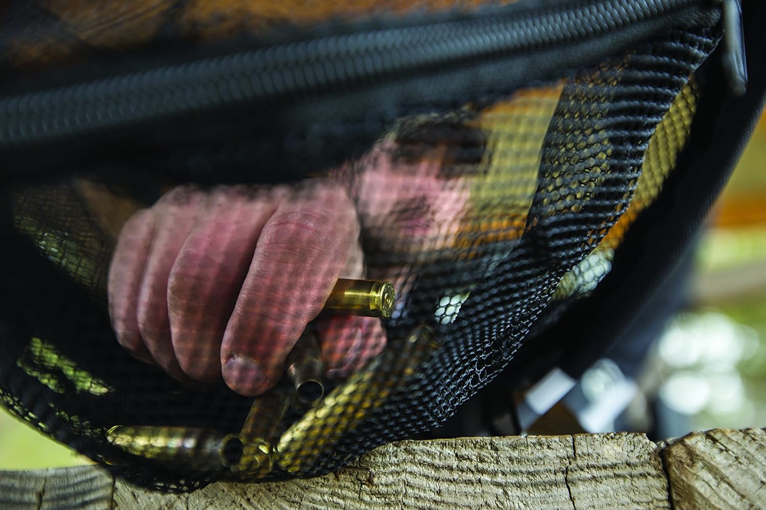 Caldwell Brass Catcher with Heat Resistent Mesh, Collapsible, Mountable, for Range, Shooting, and Outdoors