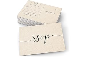 321Done RSVP Postcards, 3.5x5 Tan: The Perfect Addition to Any Event