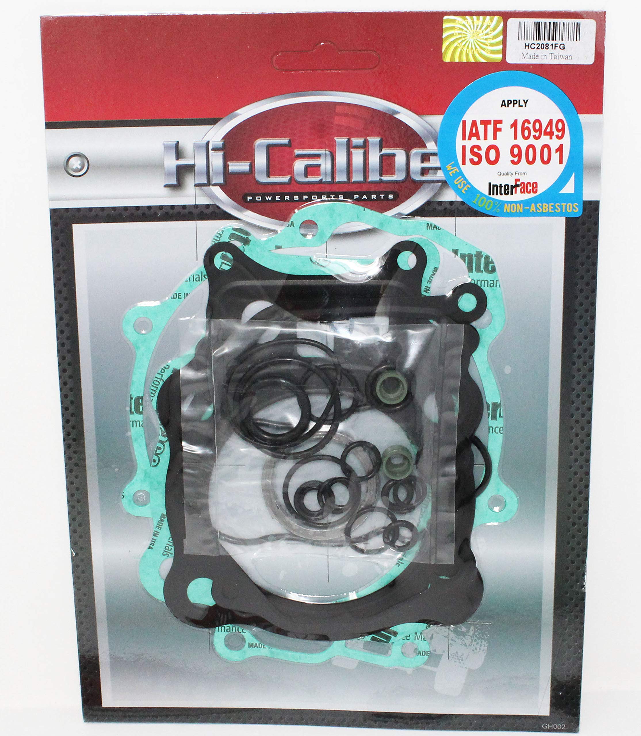 Quality Hi-Caliber Powersports Parts Complete Full Engine Motor Gasket Kit for The 2000-2006 Honda TRX 350 Rancher ATVs