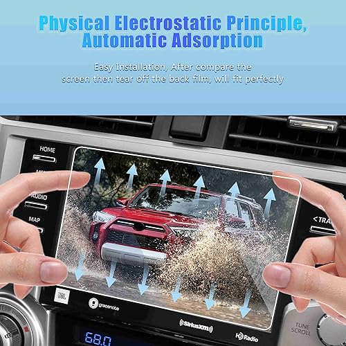Miniatura 4 de GFJNFG - Protector de pantalla para Toyota 4Runner 2024, 2023, 2022, 2021, 2020, protector de pantalla táctil de 8 pulgadas, 4 corredores 2020-2024,
