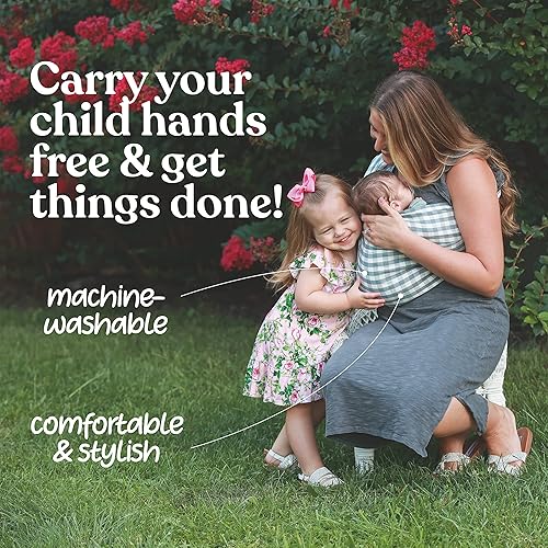 Miniatura 5 de Nalakai Portabebés con anillo de lino suave, envoltura de bebé, comodidad, estilo y retribución, lleva a tu pequeño con amor