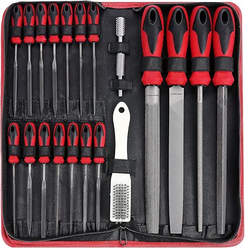 57Pcs Metal & Wood File Rasp Set,Grade T12 Forged Alloy