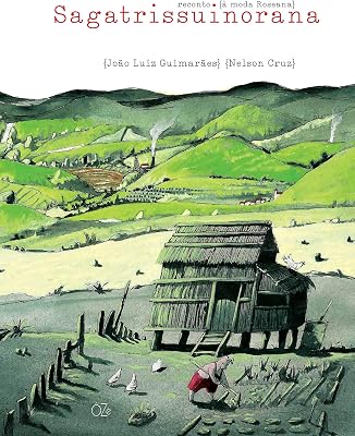 Capa de Sagatrissuinorana, de João Luiz Guimarães · il. Nelson Cruz