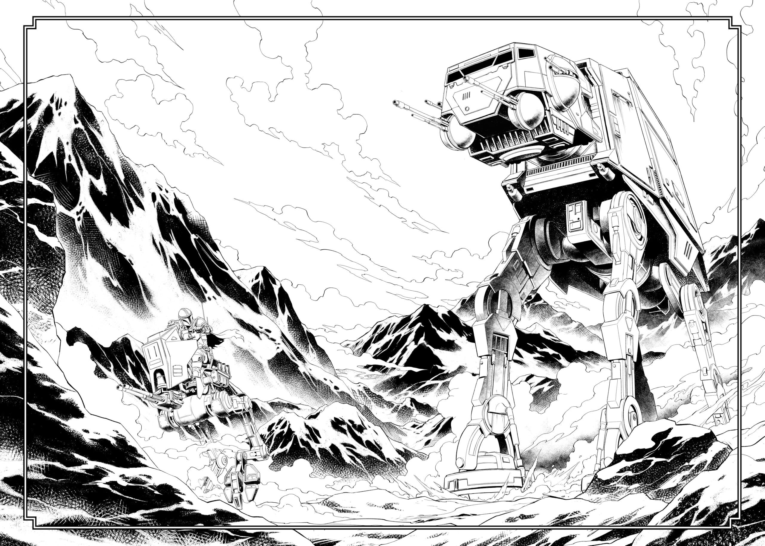 Art of Coloring: Star Wars: The Mandalorian and Grogu: 100 Images to Inspire Creativity