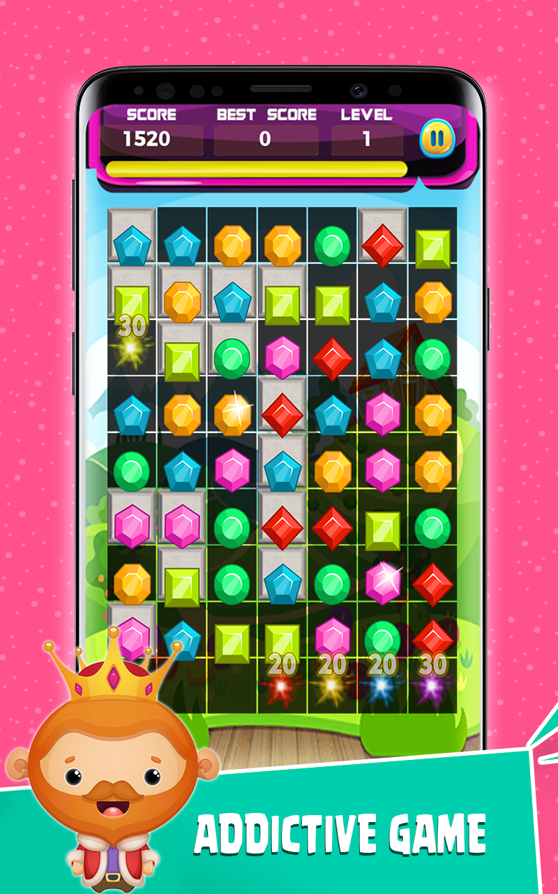 Jewels Crush Royale: Match 3 Puzzle Adventure - App on Amazon Appstore