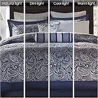 Vista 2 de Aubrey juego de cama completo de 12 piezas