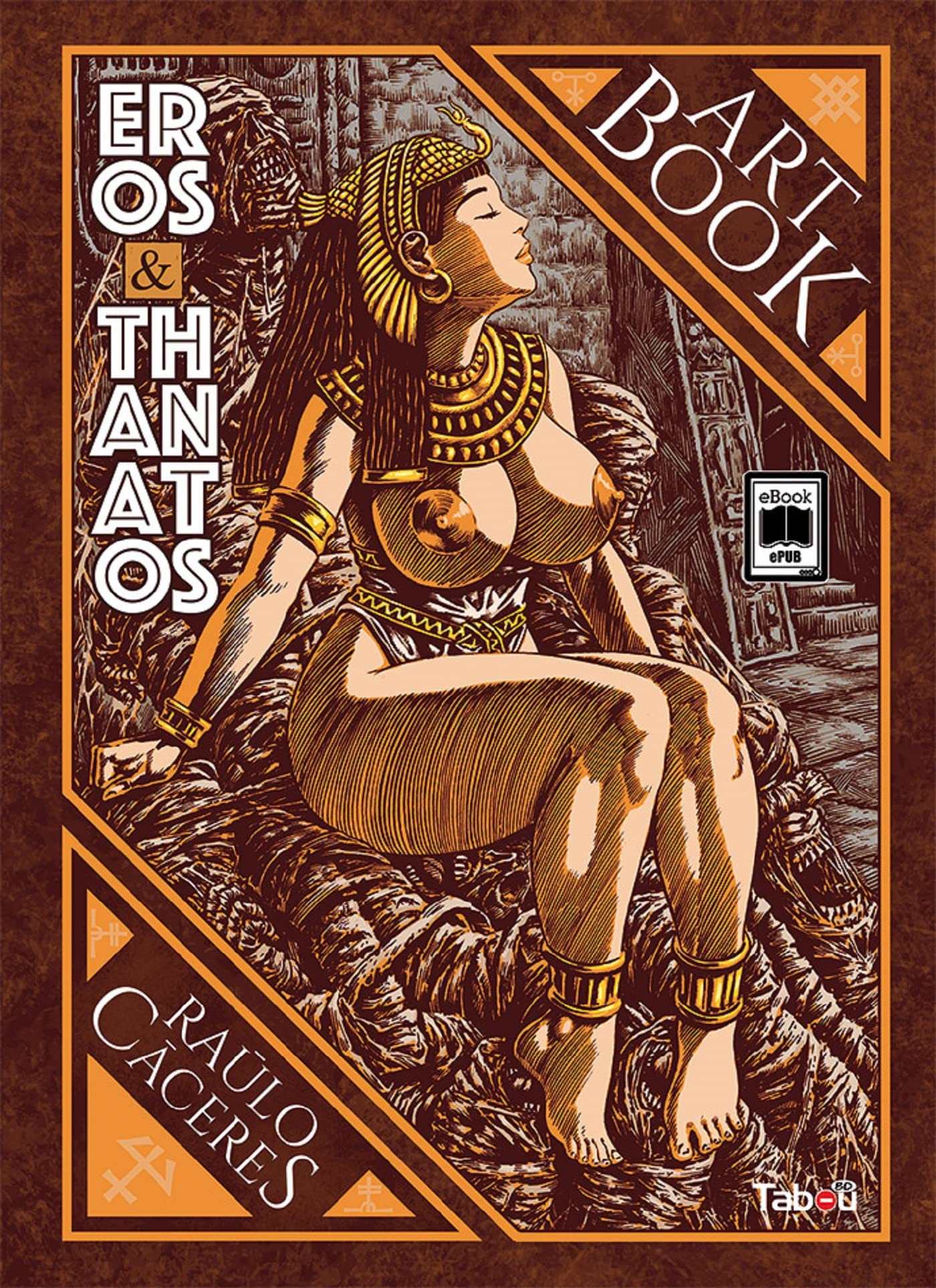 Eros & Thanatos art book recueil illustrations contemporaines et dessins