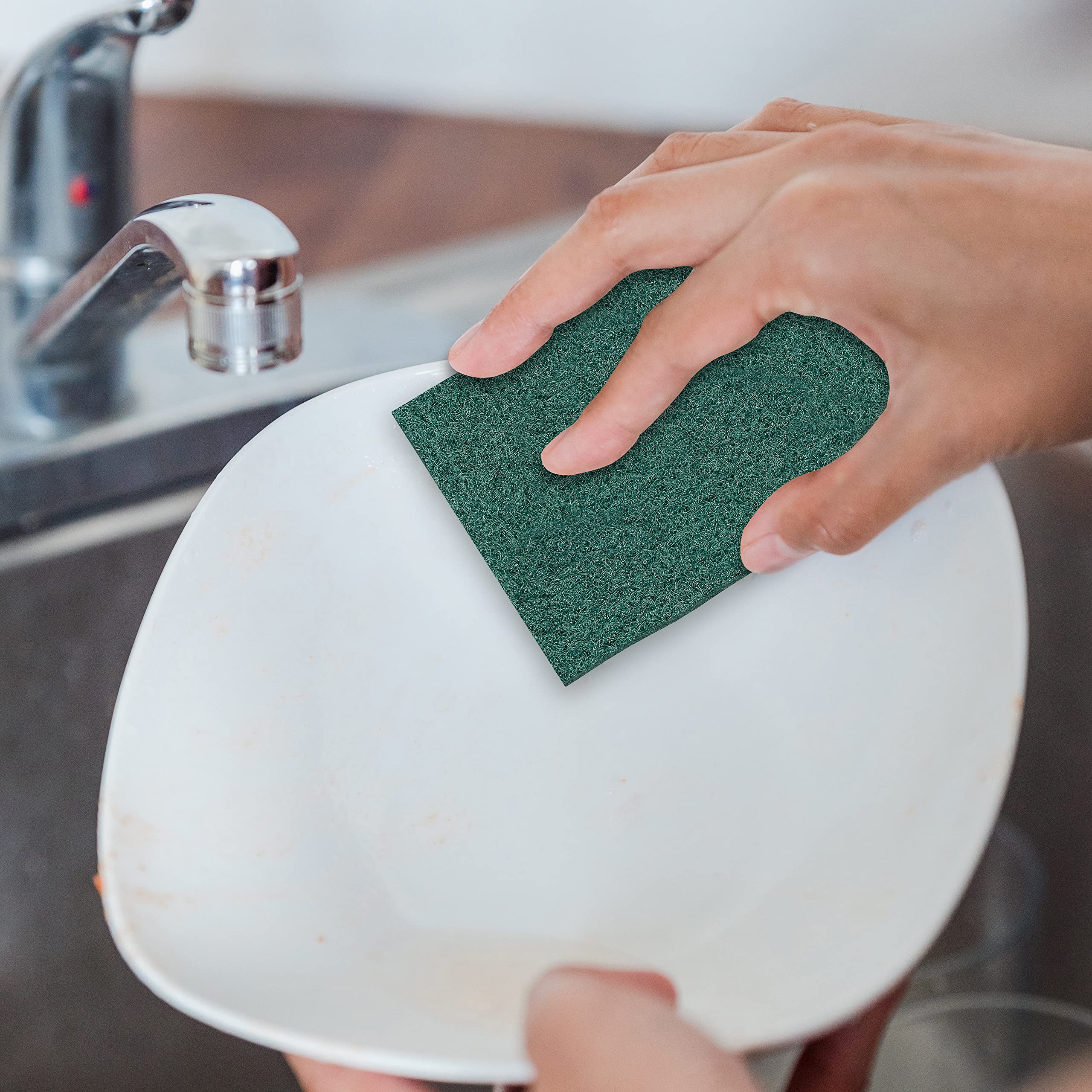 100 Pack- Heavy Duty Scour Pads - Image 4