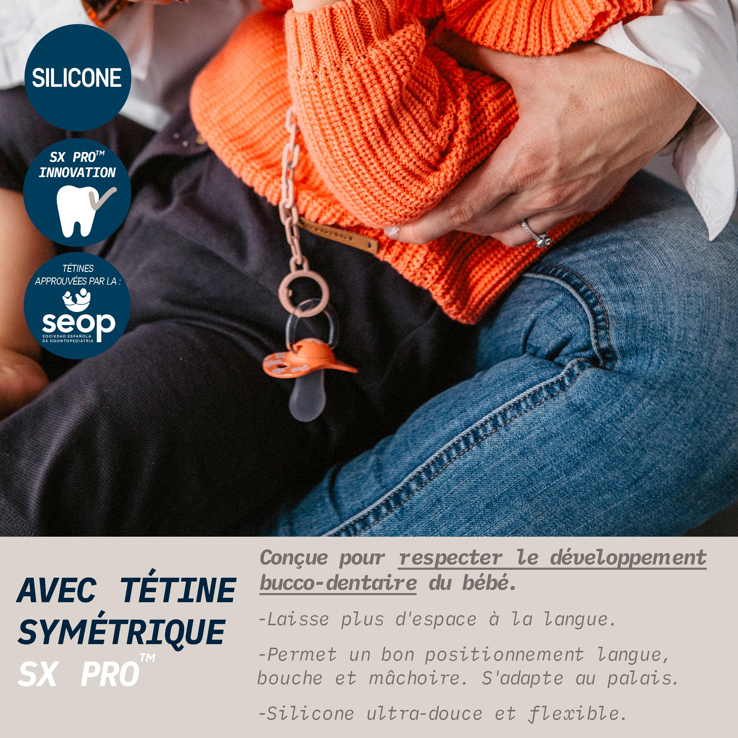 Suavinex, Set Biberons Nouveau-né, Coffret Cadeau avec : 2 x 270 ml Débit Moyen + 2 x 150 ml Débit Lent + Sucette de 0 à 6 Mois, Tétines Symétriques SX Pro en Silicone, 5 Pièces, +0M, Birdies Vert