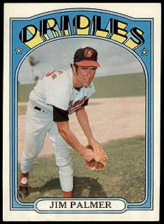 1972 Topps # 270 Jim Palmer Baltimore Orioles (Baseball Card) Dean's Cards 5 - EX Orioles