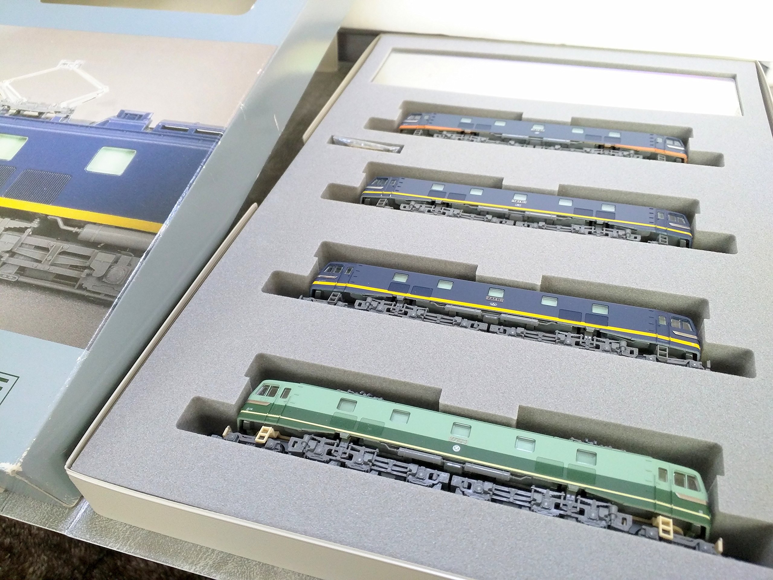 Amazon | Nゲージ EF58 試験塗装機 4両セット (Nゲージ誕生40周年記念 