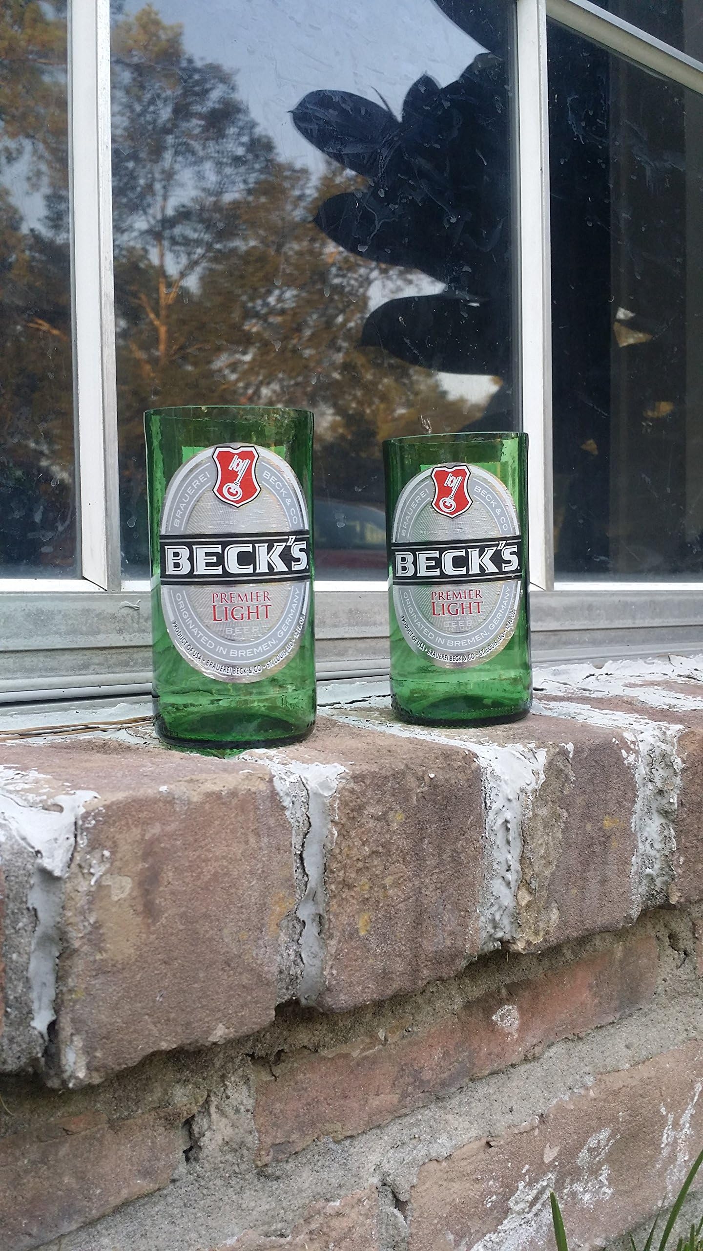 Set of 2 Beck's Light tumblers