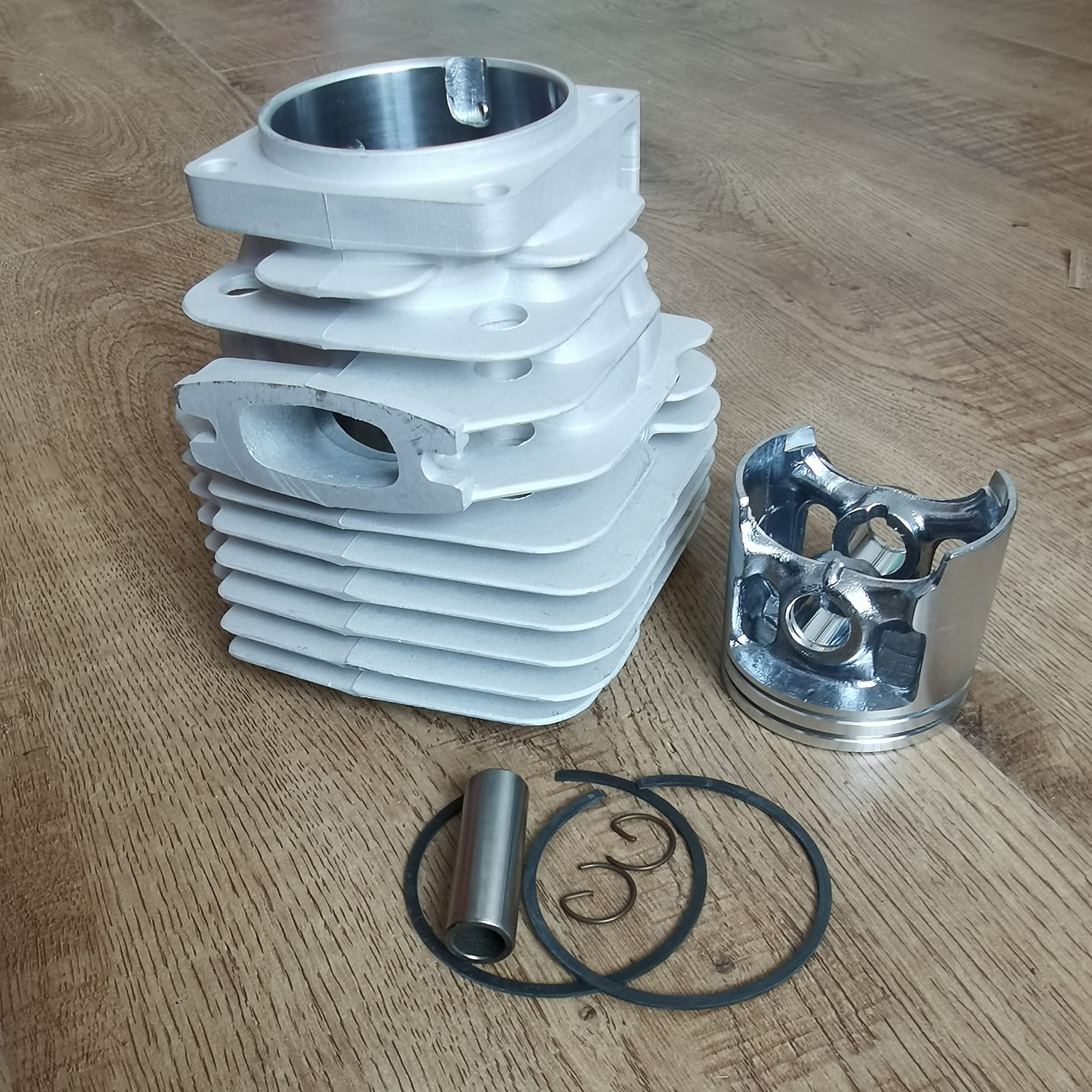 DUNLAP Zestaw tłoka cylindra Fit 395 395XP 56MM 503993971 Części zamienne do piły łańcuchowej