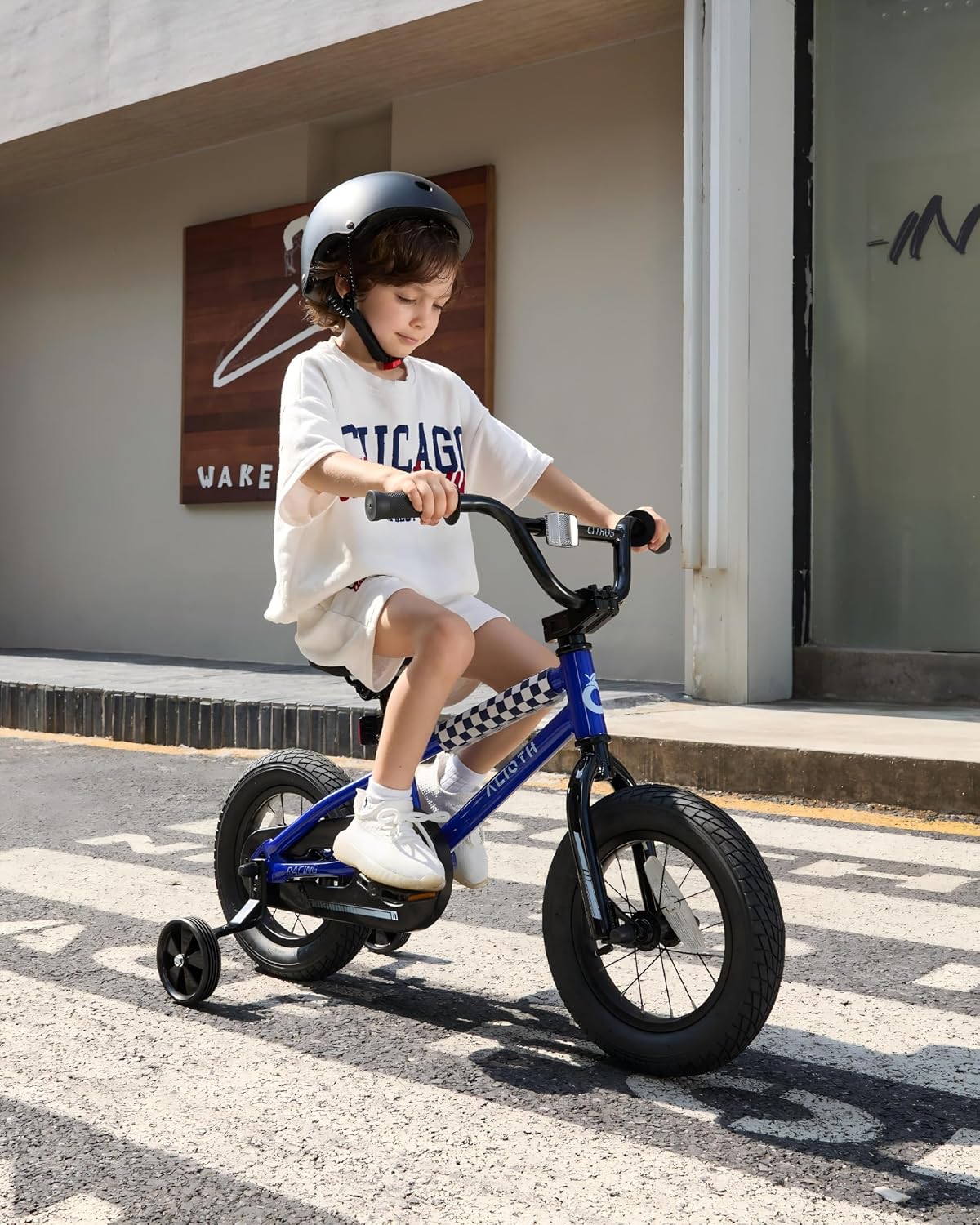 vollsch BMX Style 12 14 16 Inch Kids Bike Training Wheels 20'' Bicycle with Kickstand for 2-14 Years Old Toddlers Boys Girls Coaster Brake Multiple Colors