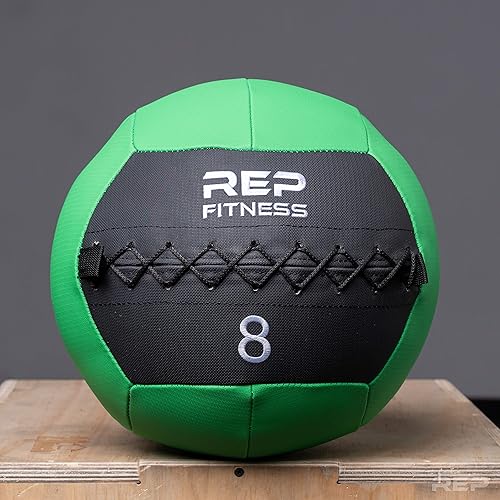 Miniatura 2 de Rep Fitness - Pelota de medicina suave para entrenamiento de fuerza y acondicionamiento, ejercicios centrales, entrenamiento cruzado