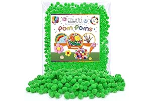 Caydo Green Craft Supplies: Fueling Kids' Creativity with Pom Poms