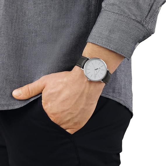 TOM TAILOR - Men's Quartz Watch - Alloy Case - Faux Leather Strap - Waterproof 3 Bar