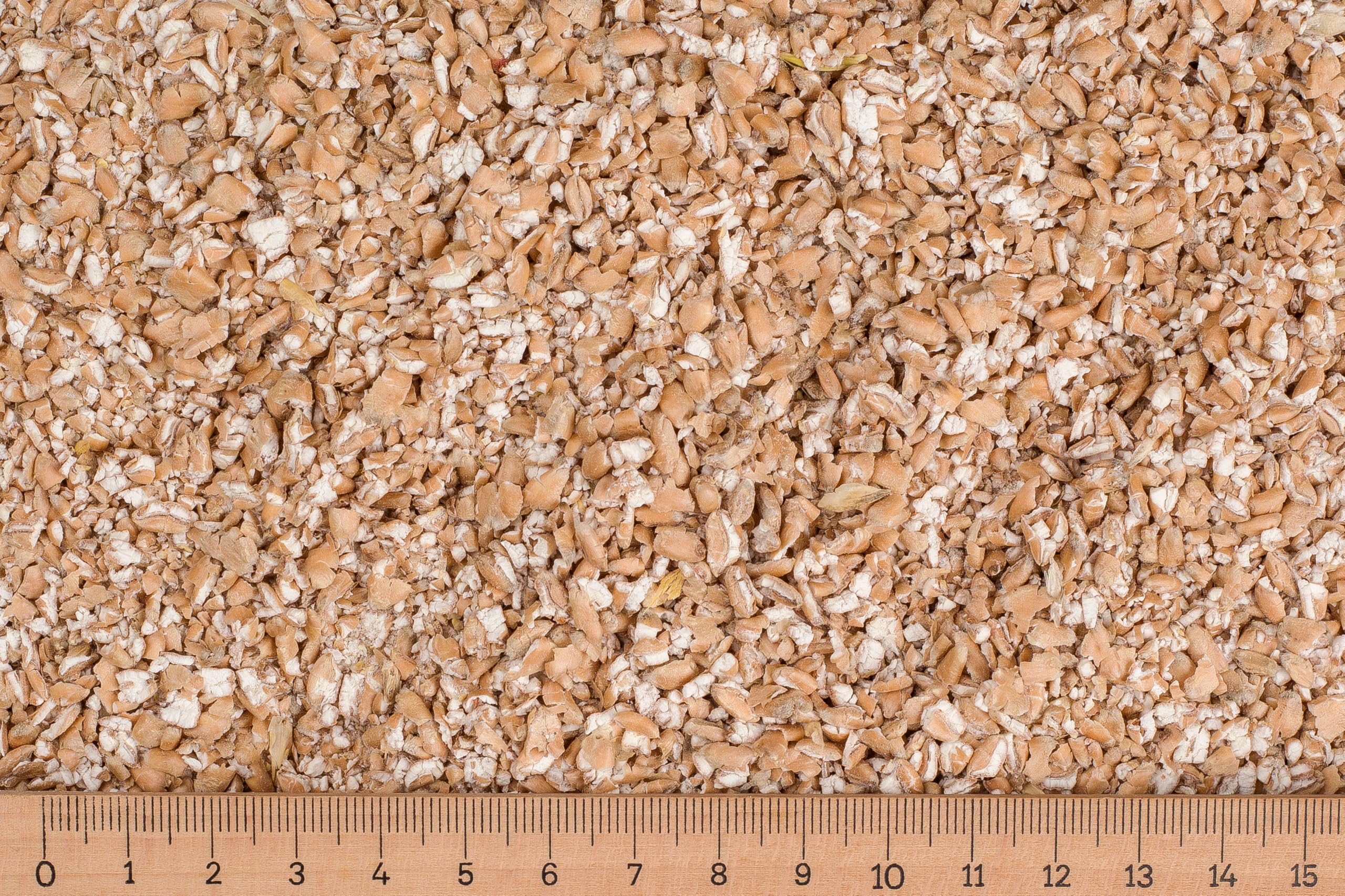 0,85 €/kg - 25 kg Weizen gequetscht/gebrochen | hochwertiges Futtermittel für Hühner, Nager, Wildvögel, Tauben, Kaninchen und Karpfen
