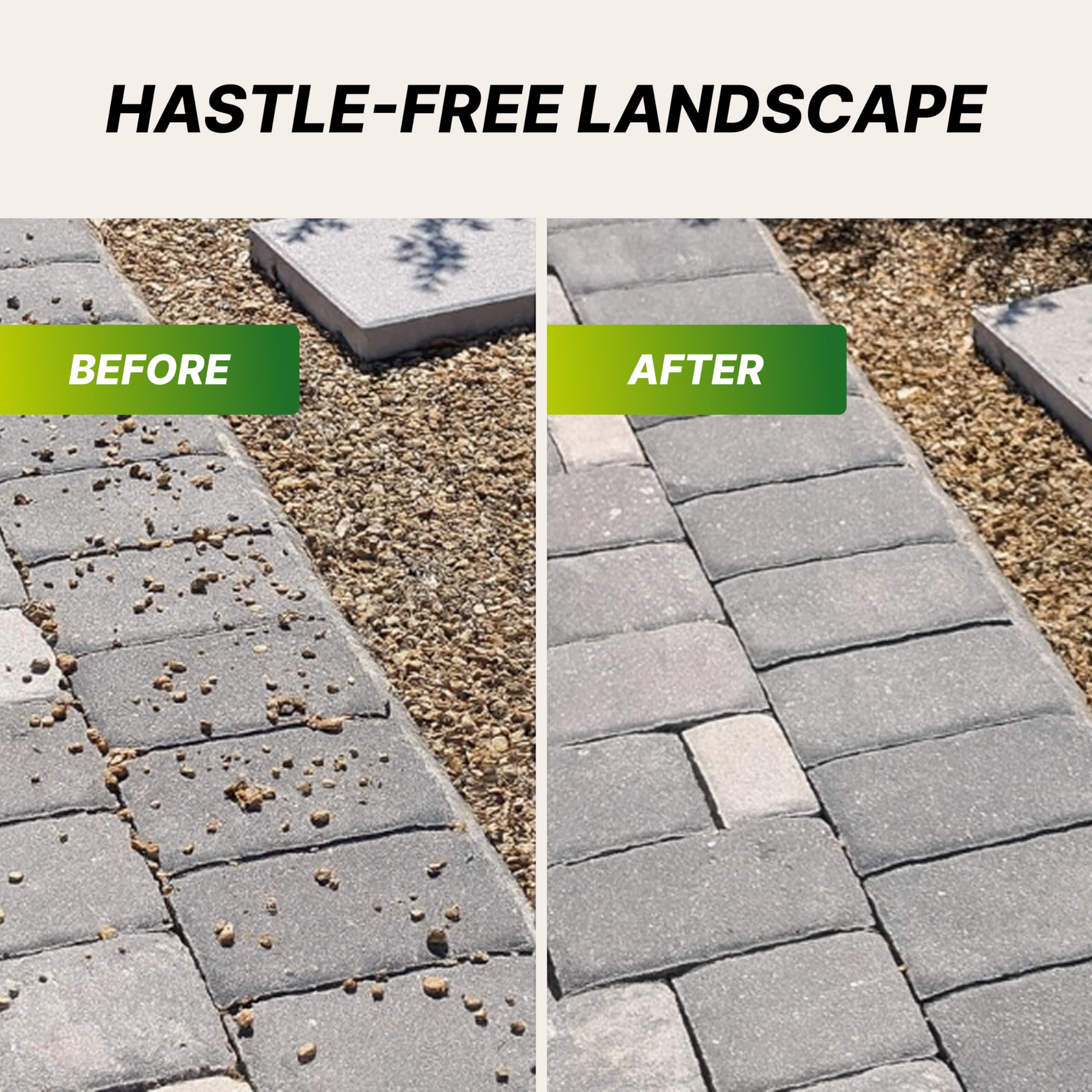 UNIHOLD – Universeller Bindemittel für Gartensteine & Mulch | Haustierfreundlich, Wasserbasiert, Einfache Anwendung | Langlebiger Landschaftskleber (1L / 5L / 10L)