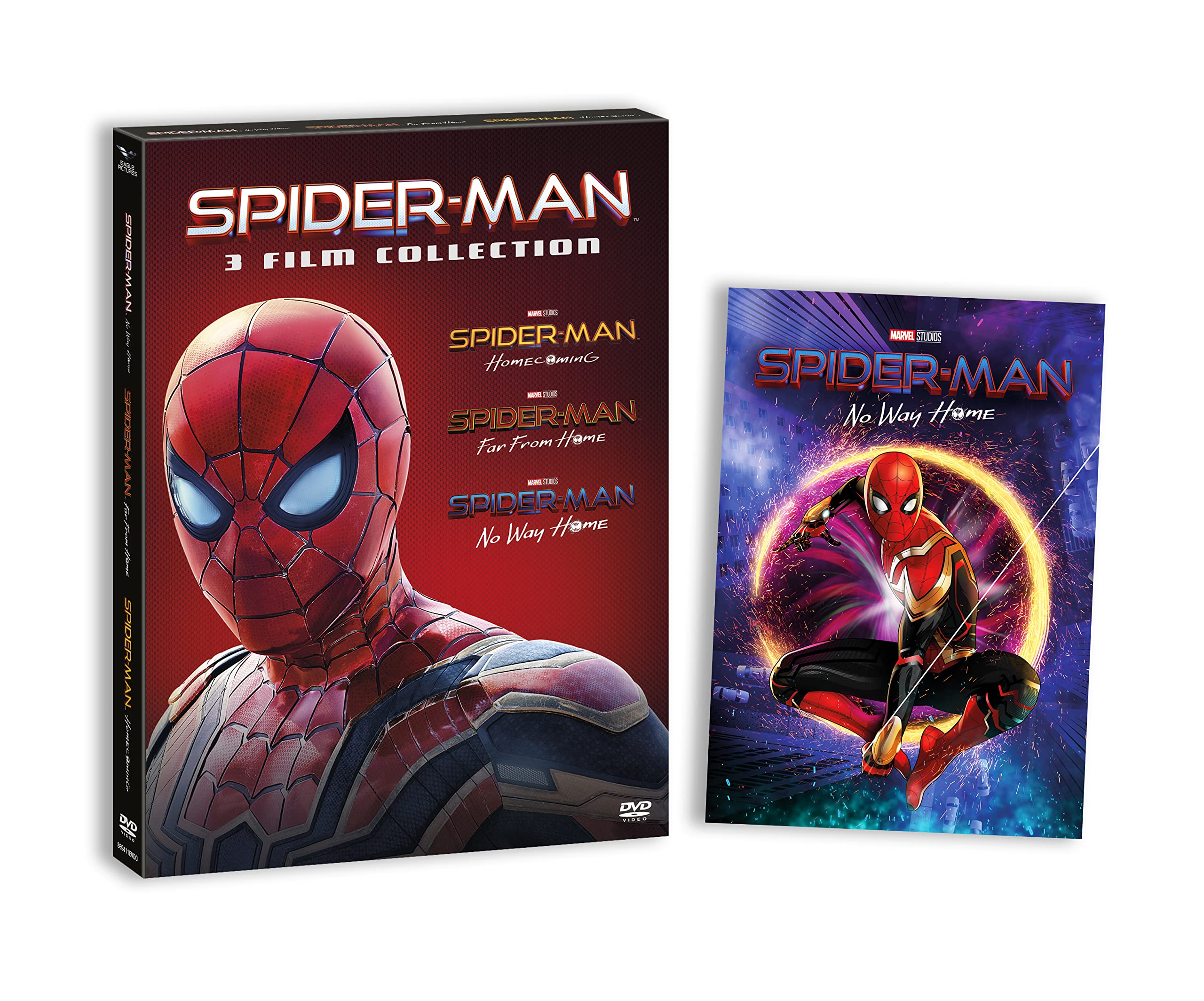 Cofanetto Spider-Man Home Collection 1-3 - Dvd Slipcase + Card Nobilitata (3 DVD)