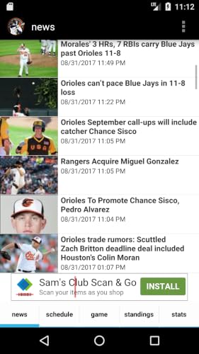 Baltimore Baseball Orioles Edition – vue 2