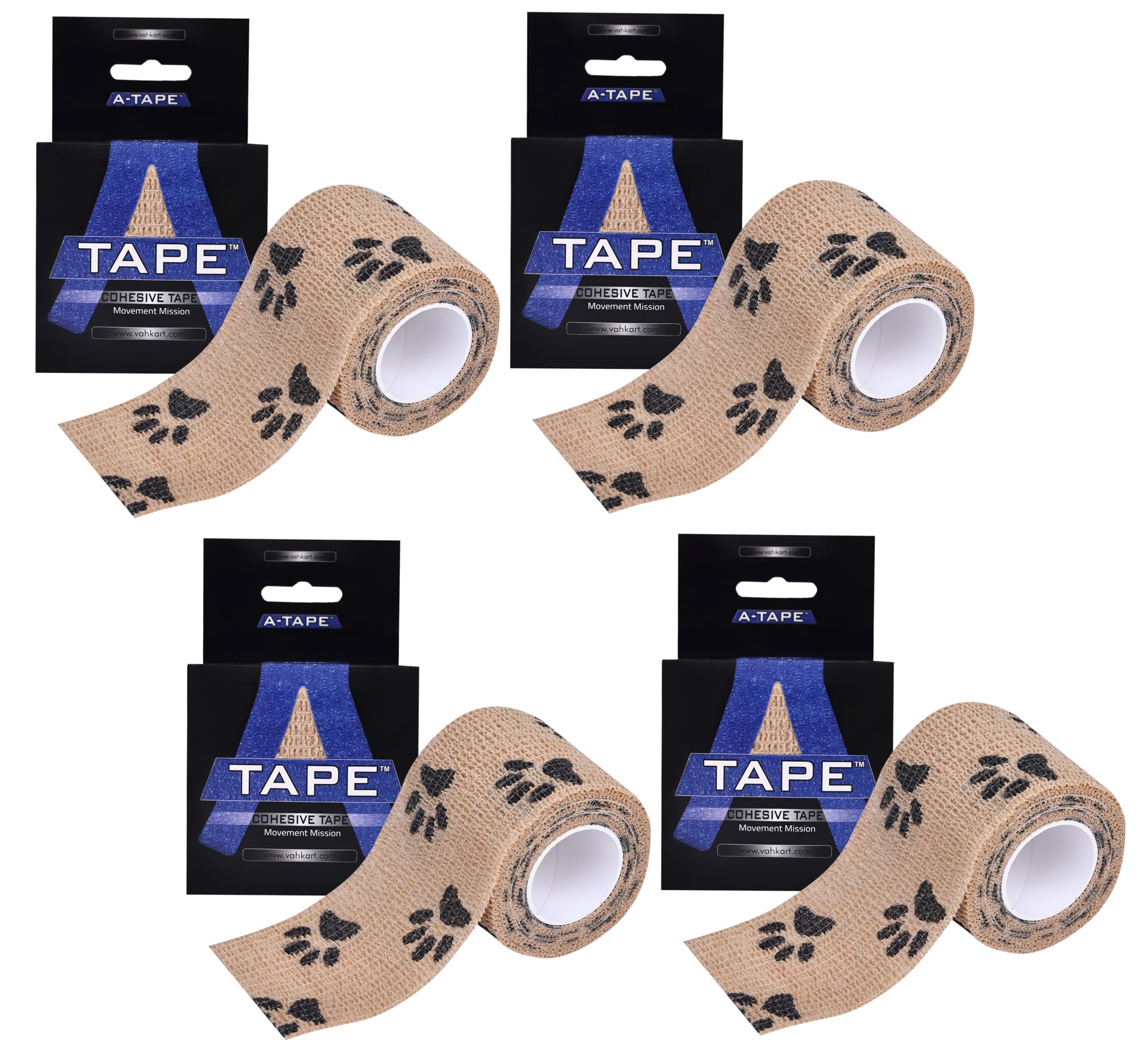 A-TAPE Breathable Self Adhesive Cohesive Bandage for Humans & Pets (Dogs, Cats, Birds) – (5 cm X 4.5 mtr, Pack of 4) (Giraffe) (B0CYXB9WH7) Amazon Price History, Amazon Price Tracker