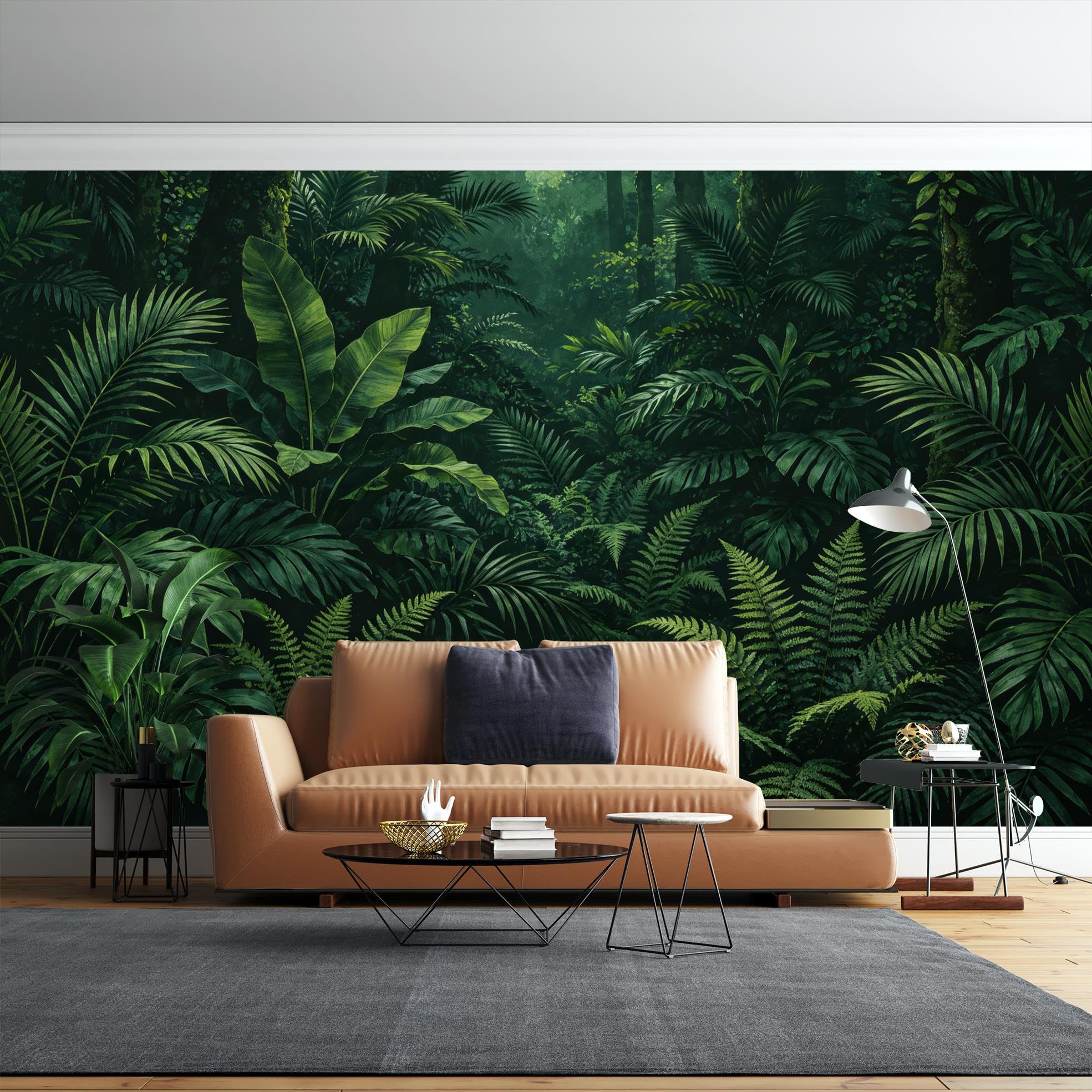 Carta Da Parati Fotografica Foreste Oscure Murale Da Parete Per Soggiorno 600 Cm X 400 Cm (Larghezza X Altezza) Carta Da Parati In Tessuto Non Tessuto Poster Panoramico 3D Decorazione Per La Casa -