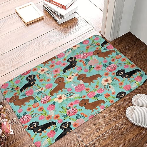 Miniatura 2 de Alfombra de baño de perro salchicha alfombra de baño divertida alfombra de cocina antideslizante, tapete de baño de perro salchicha decoración de