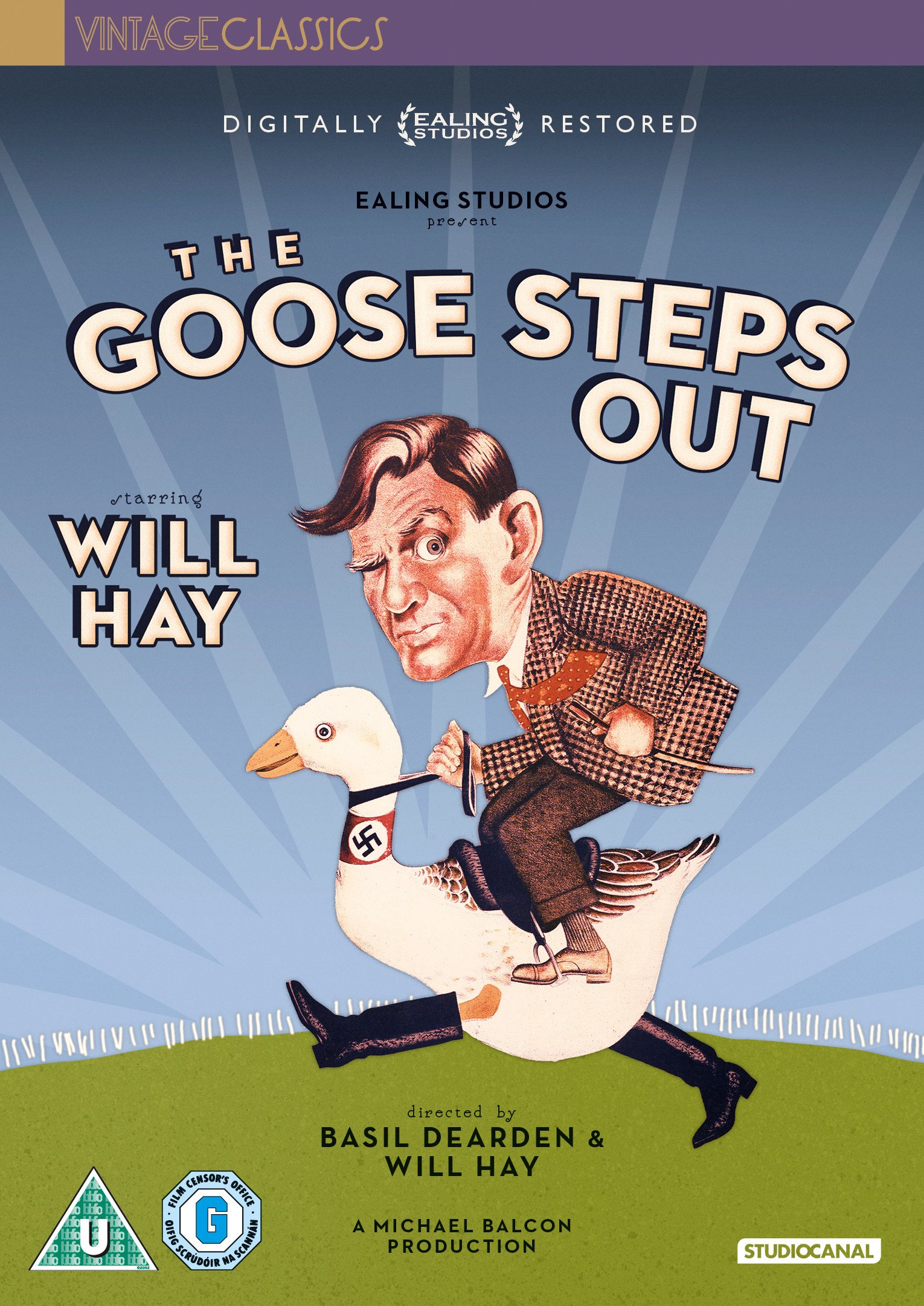 DVD The Goose Steps Out Edición 75 Aniversario Restaurada Digital