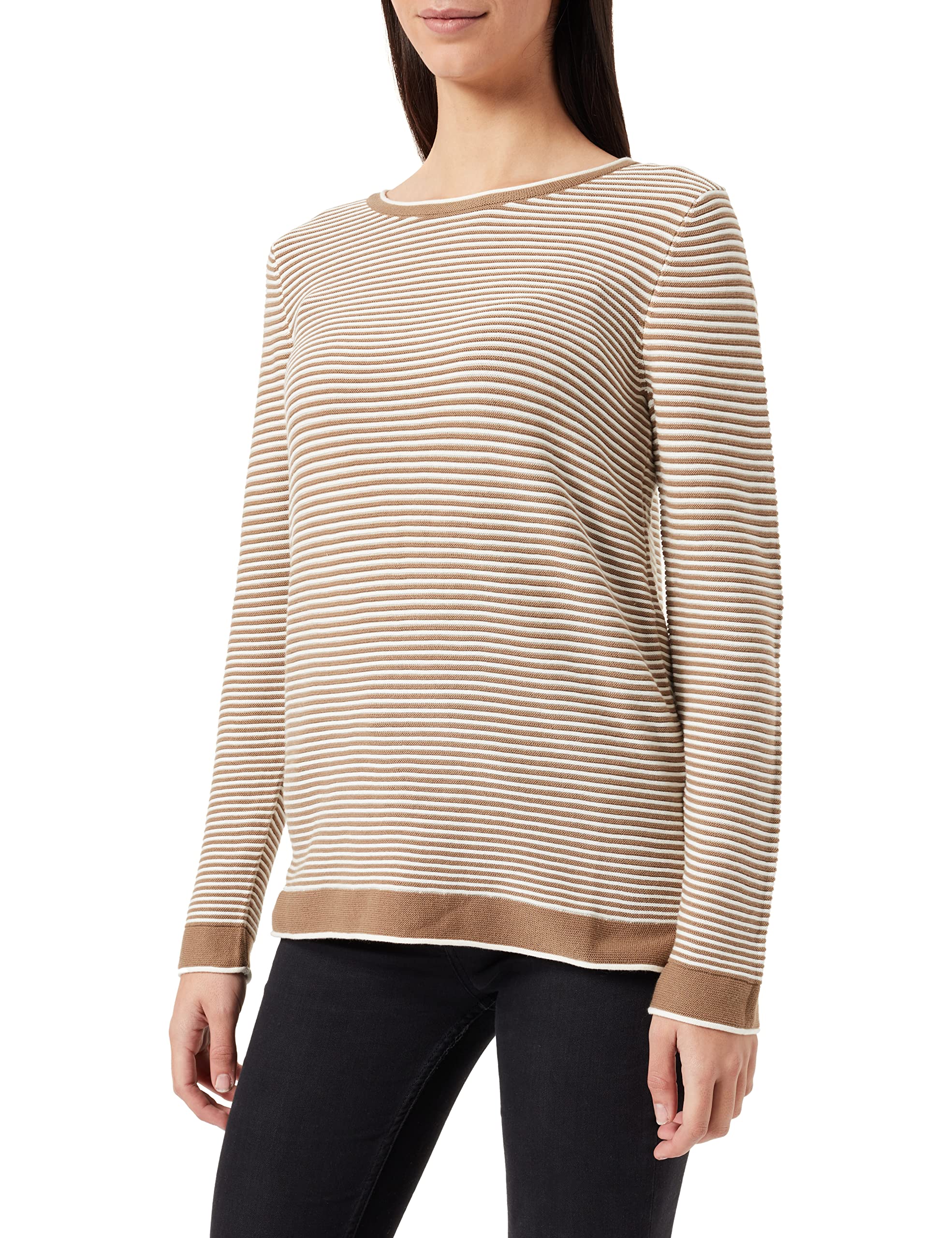 Women's Struktur Strickpullover Sweater