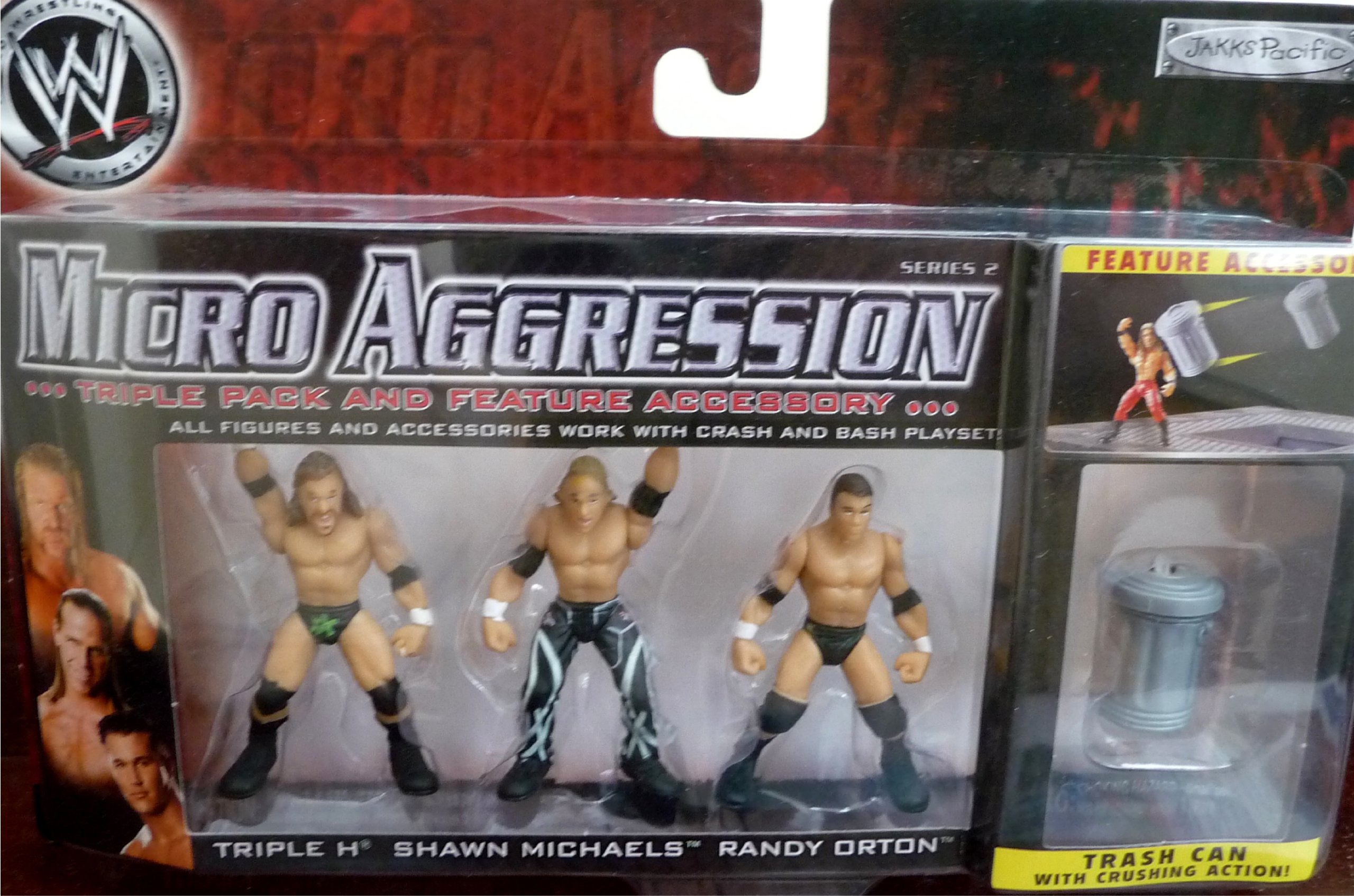 TRIPLE H, SHAWN MICHAELS & RANDY ORTON - WWE Wrestling Micro