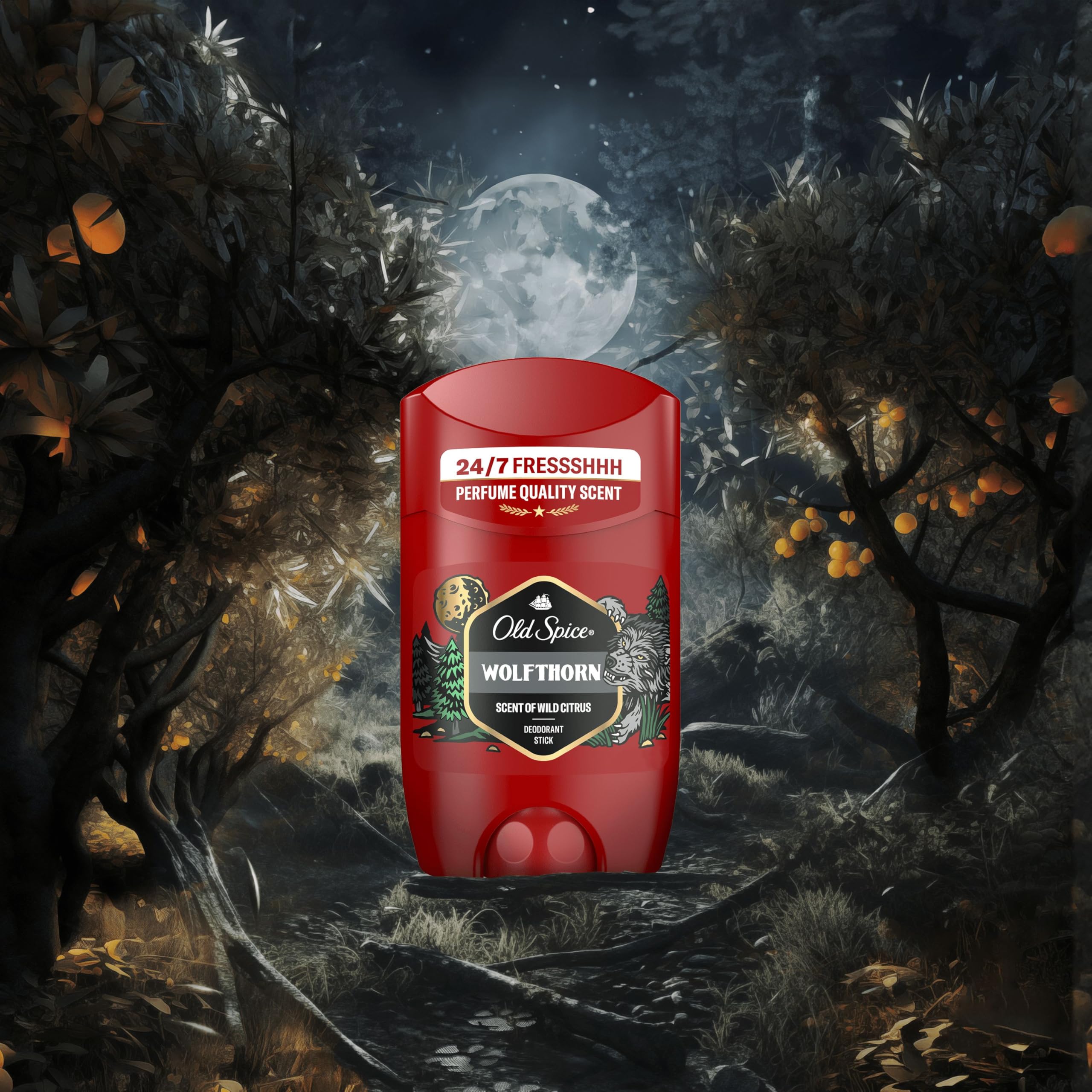 Old Spice Wolfthorn Desodorante En Barra Para Hombres 4x50 ml, Fresco 24 Horas, Todos Los Días Con Uso Diario, Perfume Duradero, Fragancia Excepcional, Protección Contra El Mal Olor — view 10