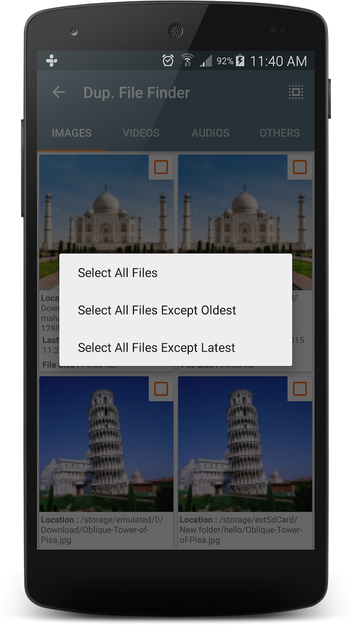 Duplicate File for Android