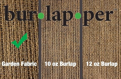 Miniatura 8 de Burlapper Burlap - Tela para Jardín, Natural