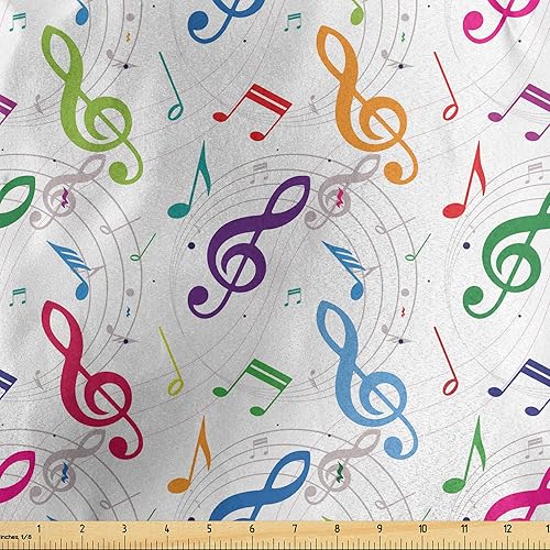 Miniatura 146 de Tela de panda Lunarable de The Yard, diseño de oso asiático con dibujos animados comiendo hojas y ramas, animal silvestre, tela decorativa para