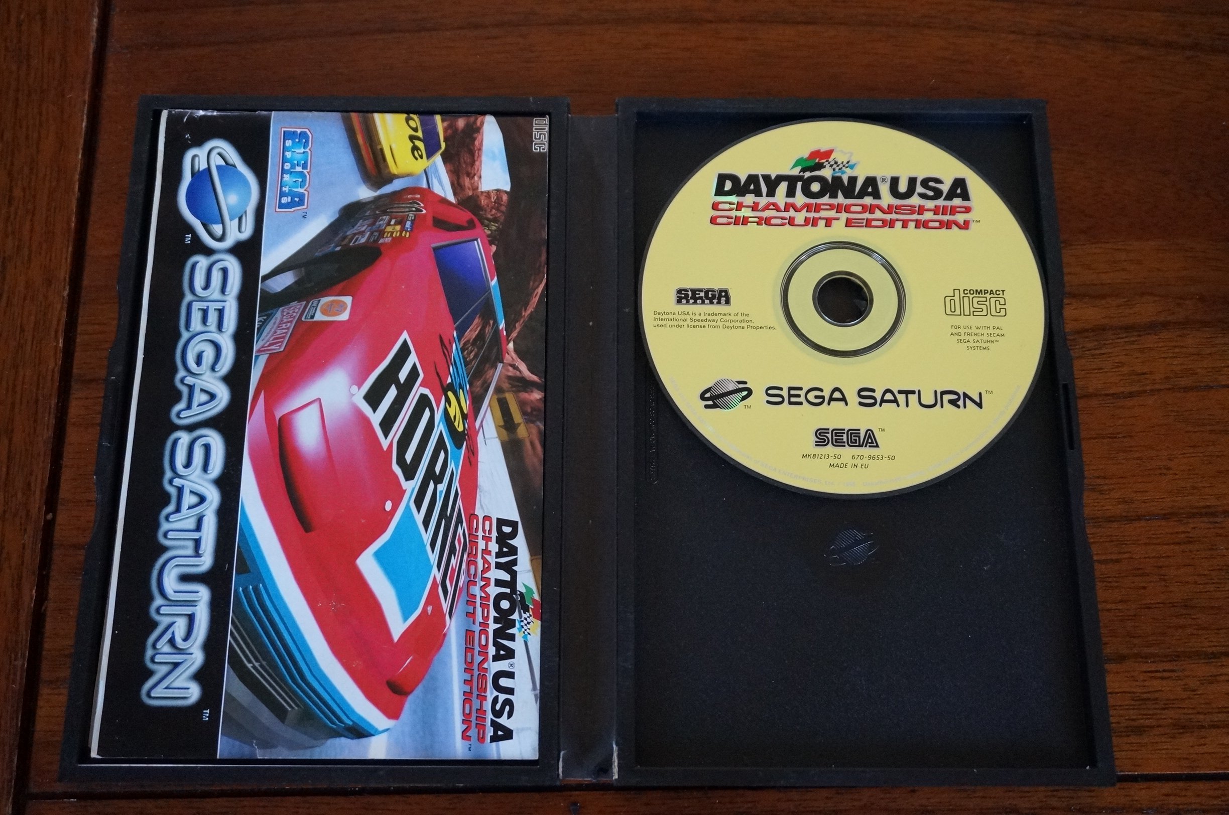 Daytona USA CCE Sur Sega Saturn – Version Japonaise Avec Reg Card