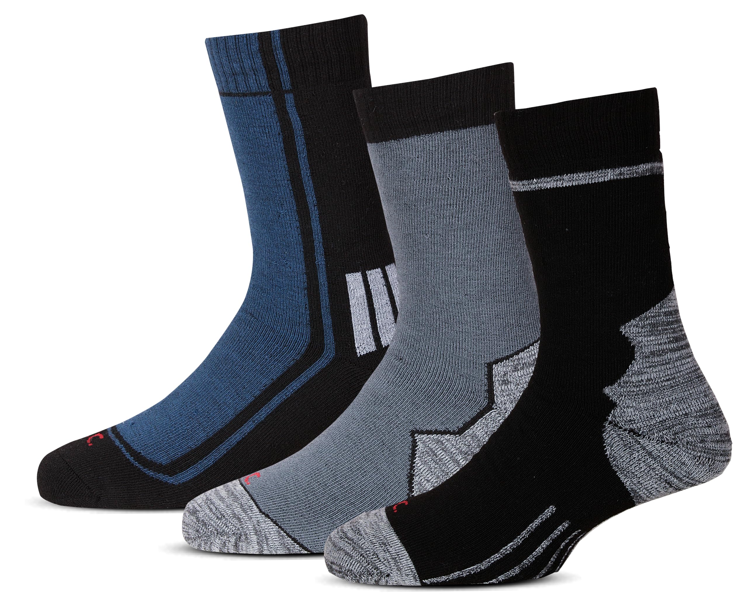 rc. royal class Hi-Performance Woolen Socks For Men, Warm Winter Wear Thermal Socks, Pack of 3 Pairs, Free Size, Multicolored-picture-55