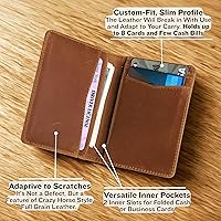 Vista 3 de Cartera delgada con bloqueo RFID para hombres Cartera delgada y plegable para tarjetas de crédito Cartera delgada para hombre Cartera minimalista