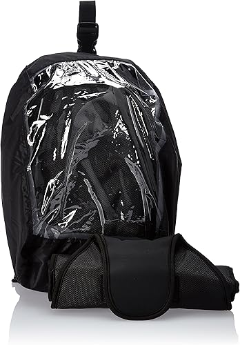 Miniatura 4 de Cortech Super 8230-0605-10 2.0 Negro Perfil Bajo Bolsa de Tanque de Motocicleta Montaje de Correa