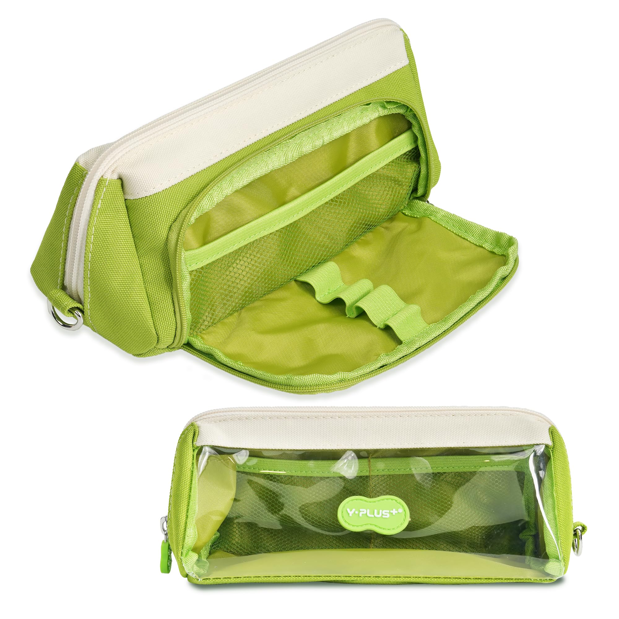 YPLUS Large Pencil Case for Girls Boys Big Capacity Pencil Case Pouch Makeup Bag, Cute Stationery Set